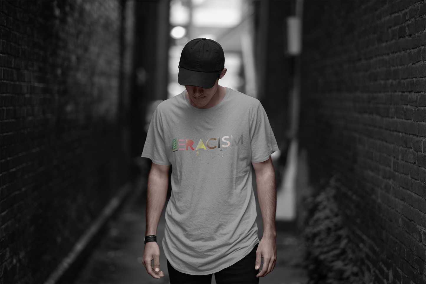 GRAY (T-Shirts) _ E-Racism